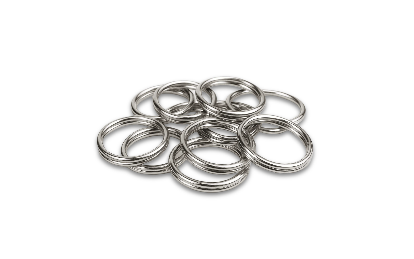 argollas de metal