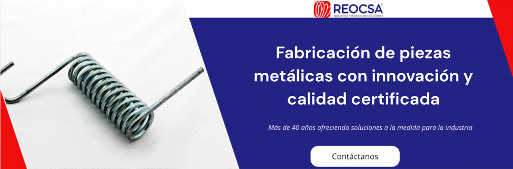 fabricación de piezas metálicas